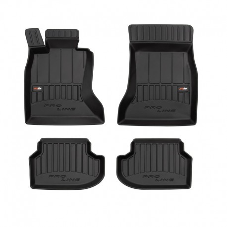 Floor mats type bucket of Premium rubber for BMW 5 Series F10 sedan Restyling (2013 - 2017)