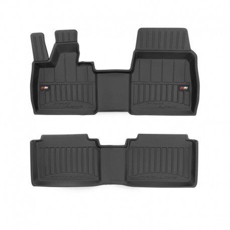 Floor mats, Premium type-bucket of rubber for BMW i3 (2013 - 2022)