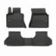 Floor mats type bucket of Premium rubber for BMW X6 E71 suv coupe (2007 - 2014)