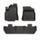 Floor mats type bucket of Premium rubber for Citroën Berlingo II van (2008 - 2018)