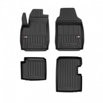 Mats 3D made of Premium rubber for Fiat 500 hatchback (2020 - )