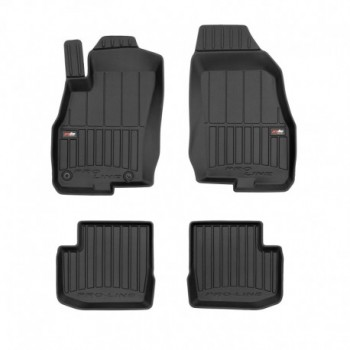 Floor mats type bucket of Premium rubber for Fiat Punto EVO hatchback , 3-door (2009 - 2012)