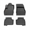 Floor mats, Premium type-bucket of rubber for Fiat Qubo van (2008 - 2020)