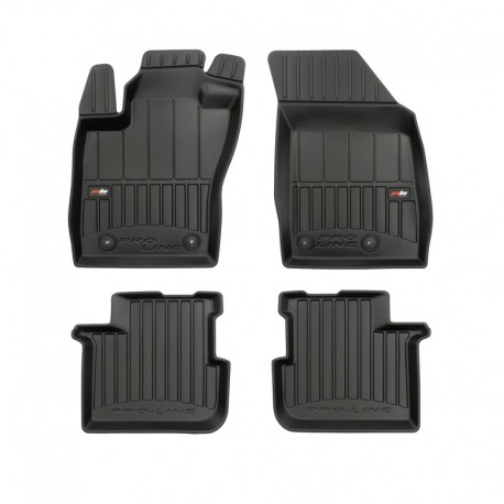 Floor mats type bucket of Premium rubber for Fiat Type except sedan (2015 - )