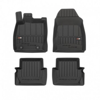 Floor mats, Premium type-bucket of rubber for Ford Fiesta VI (2008 - 2017)