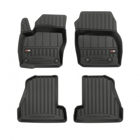 Floor mats, Premium type-bucket of rubber for Ford Focus III (2010 - 2018)