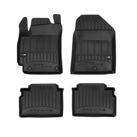 Floor mats, Premium type-bucket of rubber for Hyundai Elantra V sedan (2010 - 2016)