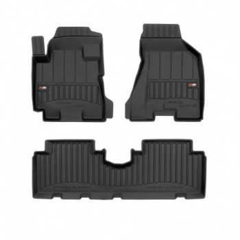 Vloermatten Premium type-emmer van rubber voor een Hyundai Tucson ik suv (2004 - 2009)