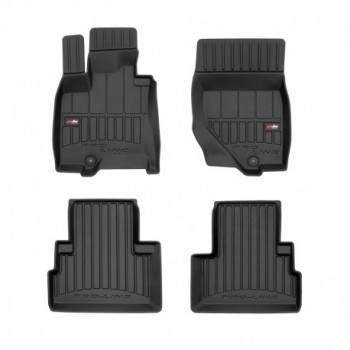 Floor mats type bucket of Premium rubber for INFINITI QX70 suv (2013 - 2017)