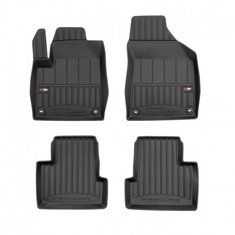 Floor mats, Premium type-bucket of rubber for Jeep Cherokee V suv (2013 - )