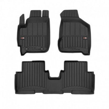 Mats 3D made of Premium rubber for Kia Carens I minivan (1999 - 2002)