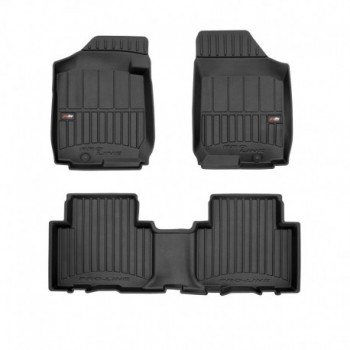 Vloermatten-type emmer Premium rubber voor een Kia Carens III minivan (2006 - 2013)