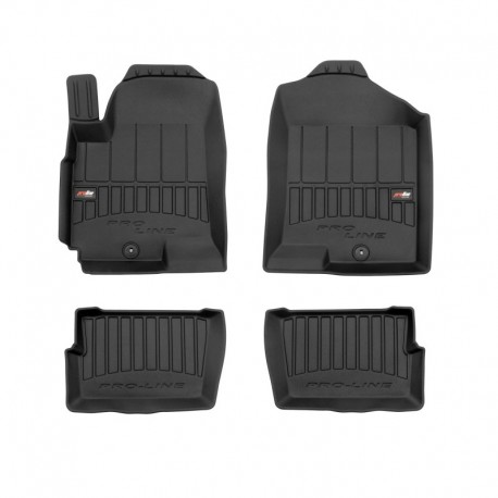 Mats 3D made of Premium rubber for Kia Soul I crossover (2008 - 2013)