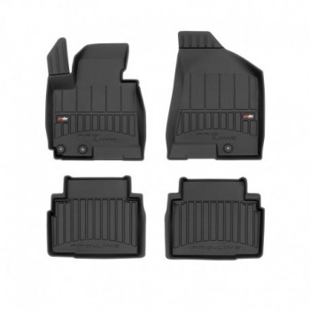 Floor mats type bucket of Premium rubber for Kia Sportage III suv (2010 - 2015)