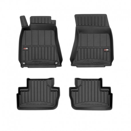 Floor mats, Premium type-bucket of rubber for Lexus IS II sedan (2005 - 2013)