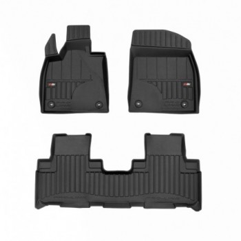 Floor mats type bucket of Premium rubber for Lexus RX IV suv (2015 - )