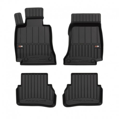 Floor mats, Premium type-bucket of rubber for Mercedes-Benz C-Class W205 (2014 - 2021)