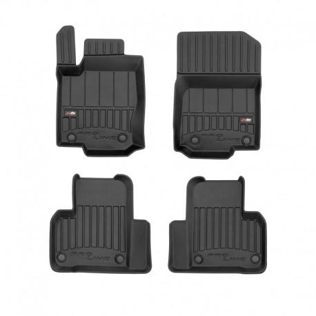 Floor mats type bucket of Premium rubber for Mercedes-Benz ML W166 suv (2011 - 2015)