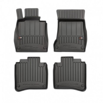 Floor mats type bucket of Premium rubber for Mercedes-Benz S-Class W222 sedan (2013 - 2020)