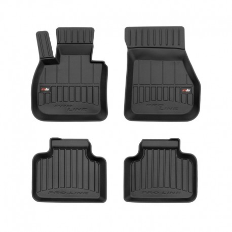 Floor mats, Premium type-bucket of rubber to Mini Countryman II crossover (2016 - )