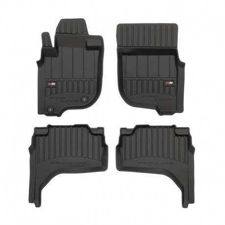 Matten 3D-gemaakt van Premium rubber voor een Mitsubishi L200 VI pick-up (2019 - )