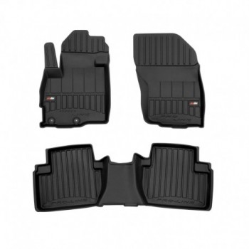 Matten 3D Premium rubber type emmer voor de Mitsubishi Outlander II suv (2006 - 2012)