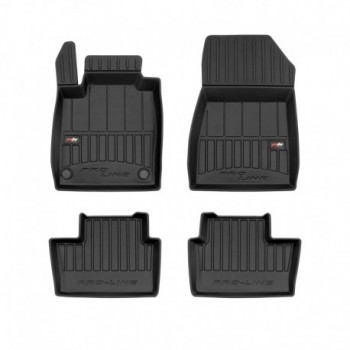 Floor mats, Premium type-bucket of rubber for Nissan Juke II crossover (2019 - )