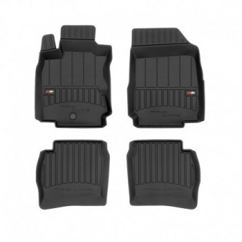 Floor mats type bucket of Premium rubber for Nissan Note I minivan (2006 - 2012)