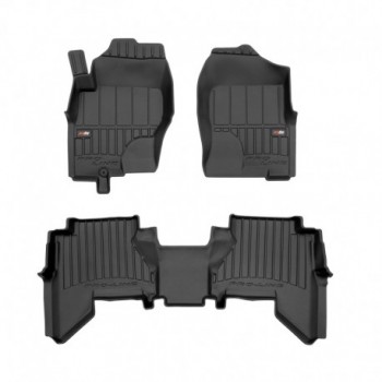 Matten 3D Premium rubber type emmer voor de Nissan Pathfinder III suv (2005 - 2014)