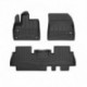 Floor mats, Premium type-bucket of rubber for Opel Combo E van (2018 - )