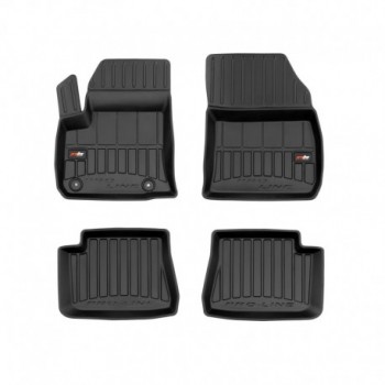 Floor mats, Premium type-bucket of rubber for Opel Corsa-e hatchback (2019 - )