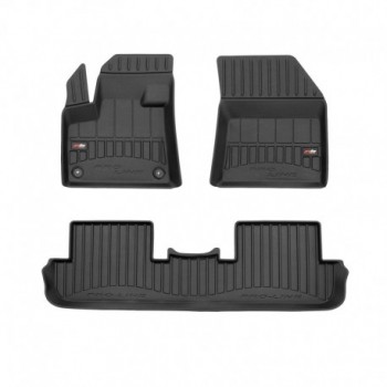Matten 3D-gemaakt van Premium rubber voor een Peugeot 3008 II suv (2016 - )