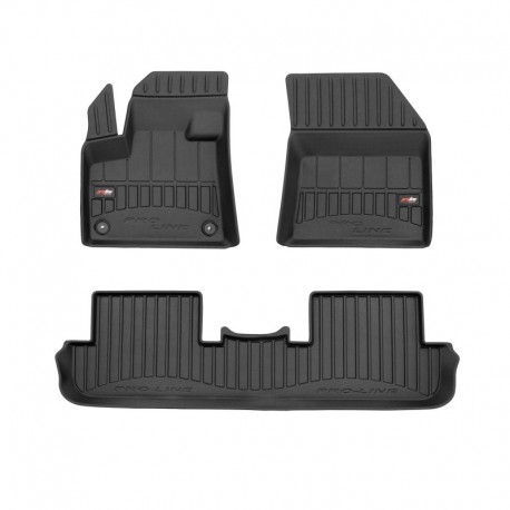 Matten 3D-gemaakt van Premium rubber voor een Peugeot 3008 II suv (2016 - )