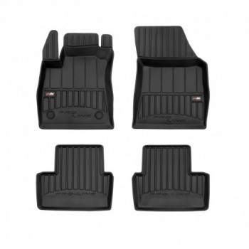 Floor mats type bucket of Premium rubber for Renault Megane IV except coupe (2015 - )