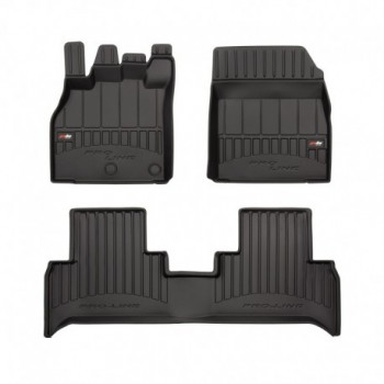 Vloermatten Premium type-emmer van rubber voor een Renault Scenic III van (2009 - 2016)