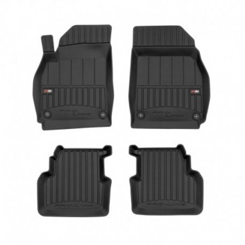 Floor mats type bucket of Premium rubber for Saab 9-3 II (2002 - 2011)