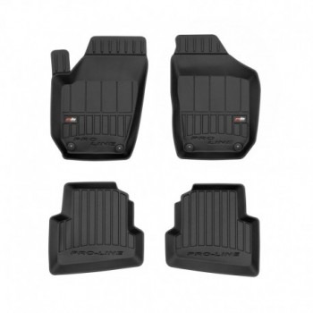 Floor mats, Premium type-bucket of rubber for SEAT Cordoba II sedan (2002 - 2009)