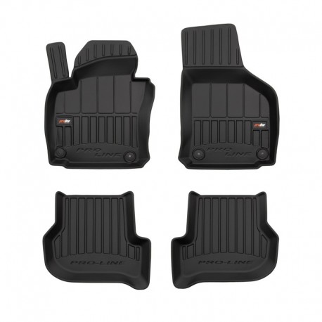 Mats 3D made of Premium rubber for SEAT Leon II hatchback (2005 - 2012)