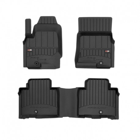 Floor mats type bucket of Premium rubber for SsangYong Rexton IV suv (2017 - )