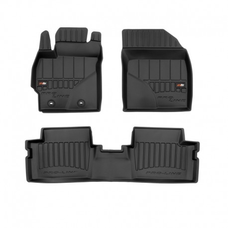 Floor mats, Premium type-bucket of rubber for Toyota Corolla X (2006 - 2013)