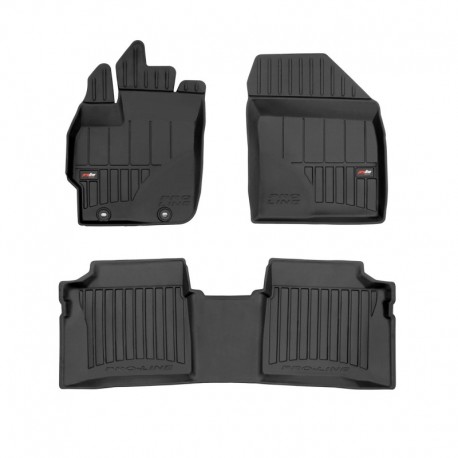 Matten 3D-gemaakt van Premium rubber voor een Toyota Prius III liftback (2009 - 2015)