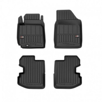 Floor mats type bucket of Premium rubber for Toyota Yaris I hatchback , 3 doors (1999 - 2006)