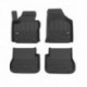 Floor mats type bucket of Premium rubber for Volkswagen Caddy III van (2003 - 2020)