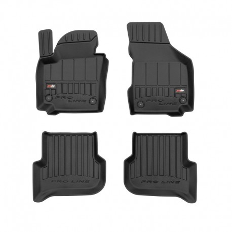 Floor mats type bucket of Premium rubber for Volkswagen Golf Plus van (2005 - 2014)