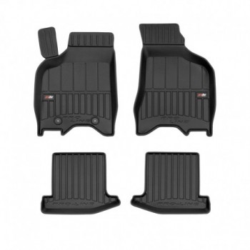 Floor mats, Premium type-bucket of rubber for Volkswagen Lupo hatchback (1998 - 2005)