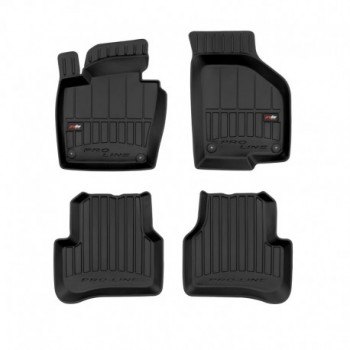 Floor mats type bucket of Premium rubber for Volkswagen Passat CC fastback (2008 - 2012)