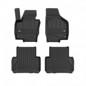 Floor mats type bucket of Premium rubber for Volkswagen Sharan II van (2010 - )