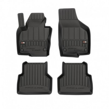 Floor mats, Premium type-bucket of rubber for Volkswagen Tiguan I suv (2007 - 2016)