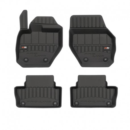 Floor mats, Premium type-bucket of rubber for Volvo XC60 I suv (2008 - 2017)