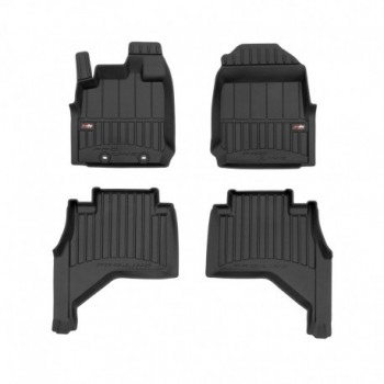 Matten 3D-gemaakt van Premium rubber voor de Isuzu D-MAX III pick-up 4-deurs (2019 - )